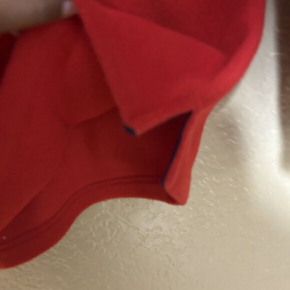 Polo Ralph Lauren Mens Vintage Crewneck Polo Sweater Red Size Large - Picture 6 of 7